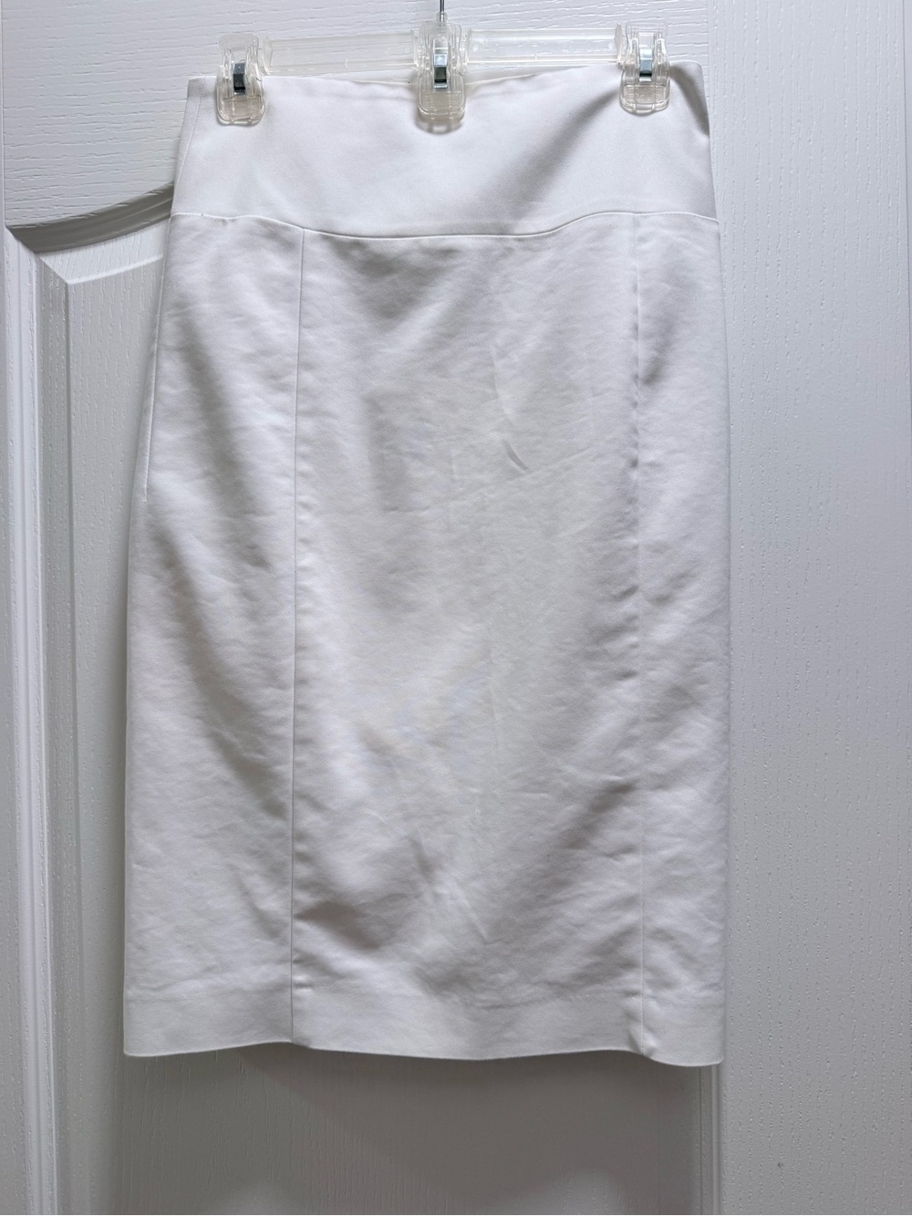 Express White Pencil Skirt - Clean Tailored Silhouette